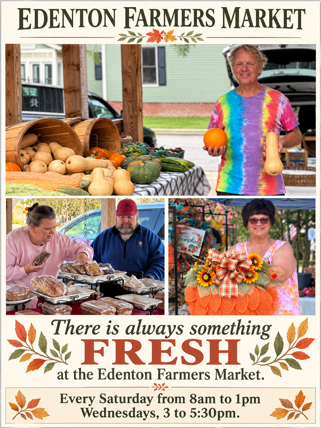 The Edenton Farmers Market — advertisement